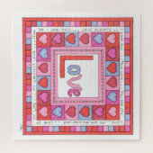 Puzzle d'art unique - Amour (Horizontal)