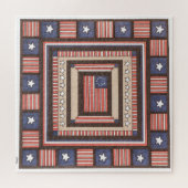 Puzzle d'art unique - Ancien drapeau - Erin Brie A (Horizontal)