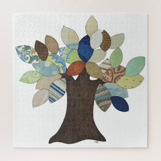Puzzle d'art unique - Arbre d'argent - Erin Brie A (Vertical)