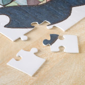Puzzle d'art unique-baleine géométrique (Côté)
