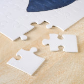 Puzzle d'art unique - Baleine rayée - Erin Brie Ar (Côté)