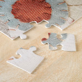 Puzzle d'art unique - Fleur Boho #6 Extrait (Côté)