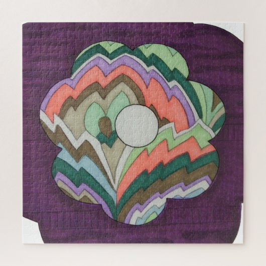 Puzzle d'art unique - Fleur déco - Erin Brie Art (Vertical)