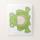 Puzzle d'art unique - Grenouille #1 - Erin Brie Ar (Vertical)