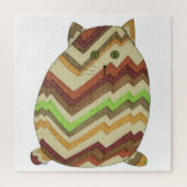 Puzzle d'art unique - Gros Chat #1 - Erin Brie Art (Vertical)