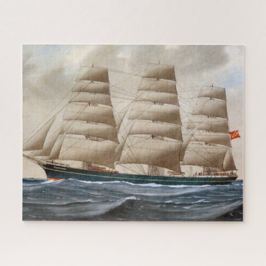 Puzzle Dartford Voilier 1910 (Horizontal)