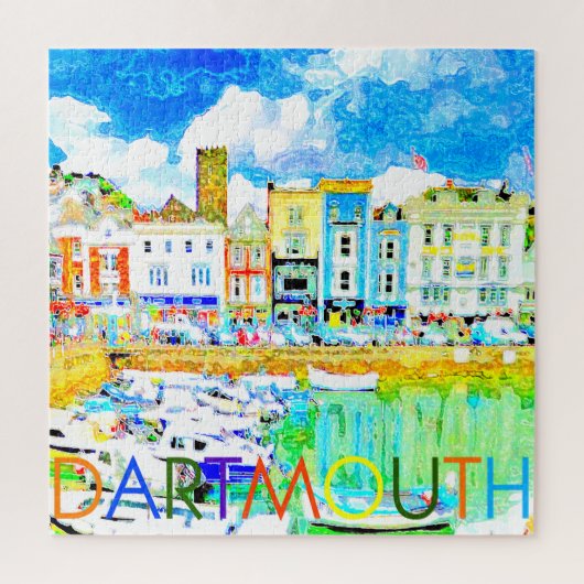 Puzzle Dartmouth, Devon, Royaume-Uni (Vertical)