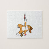 Puzzle Darts dog (Horizontal)