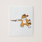 Puzzle Darts dog (Vertical)