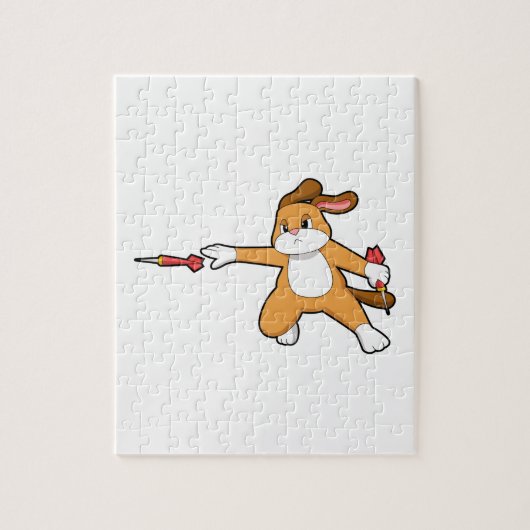 Puzzle Darts dog (Vertical)