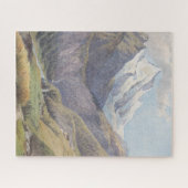 Puzzle Das Mölltal mit dem Großglockner - Carl Lafite (Horizontal)