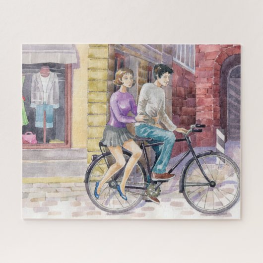 Puzzle Date romantique (Horizontal)