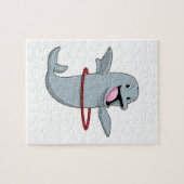 Puzzle Dauphin à Endurance entraînement avec pneus Fitnes (Horizontal)