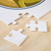 Puzzle Dauphin à la natation dans l'aquarium (Côté)