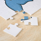 Puzzle Dauphin en astronaute avec costume (Côté)