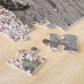 Puzzle Dauphin, statue, parc, plantes, fleurs, nature, (Côté)