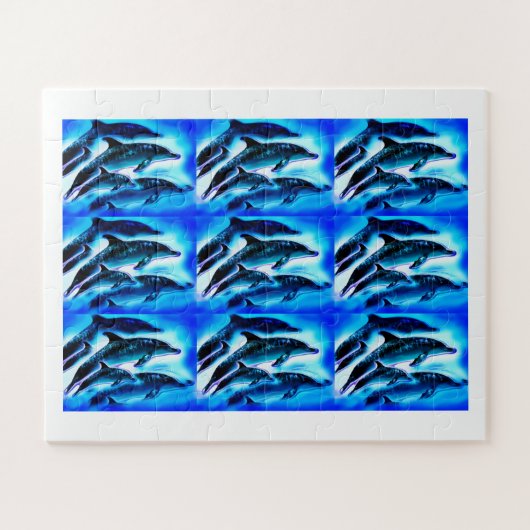 Puzzle Dauphins (Horizontal)