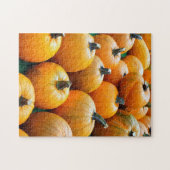 Puzzle d'automne citrouille (Horizontal)