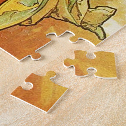 Puzzle d'automne d'Alphonse Mucha (Côté)