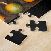 Puzzle d'automne de citrouille (Côté)