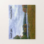 Puzzle d'automne du lac Sunset (Vertical)