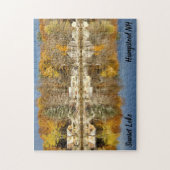 Puzzle d'automne du lac Sunset (Vertical)