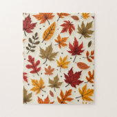 Puzzle d'automne Maple Leaf (Vertical)