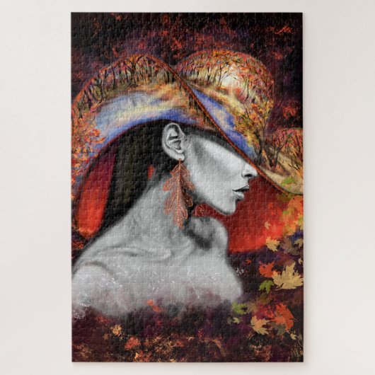 Puzzle d'automne - Peinture Art (Vertical)