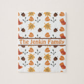 Puzzle d'automne personnalisé (Vertical)