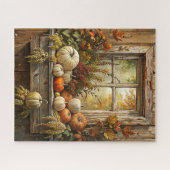 Puzzle d'automne rustique (Horizontal)