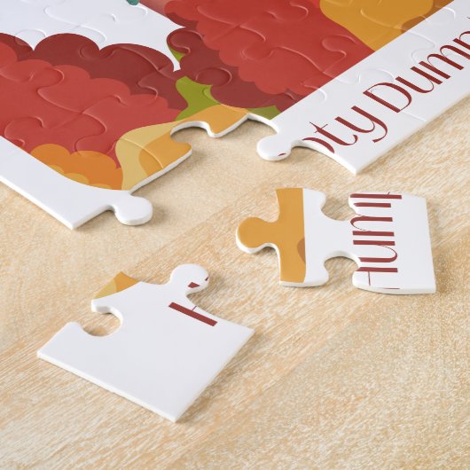 Puzzle d'automne vide (Côté)