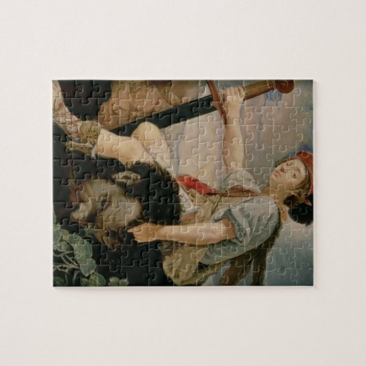 Puzzle David avec la tête de Goliath (Horizontal)