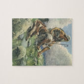 Puzzle David le Berger par Copping, Religion Vintage (Horizontal)