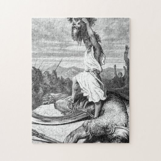Puzzle David Slay Goliath De Gustave Dore 1886 (Vertical)
