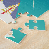 Puzzle Davos Alpes suisses (Côté)