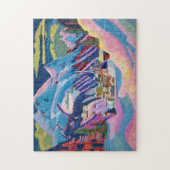 Puzzle Davos en hiver | Ernst Ludwig Kirchner (Vertical)