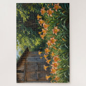 Puzzle Daylilies et Shed (Vertical)