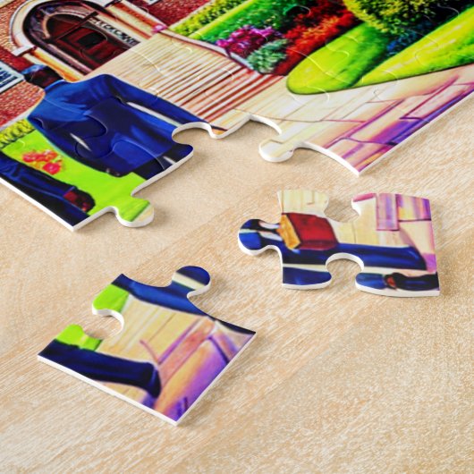 Puzzle de 110 pièces d'art chrétien noir (Côté)