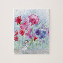 Puzzle de 110 pièces "Sweet Peas"
