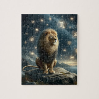 Puzzle de 110 piezas, signo zodiacal: Leo Legpuzzel