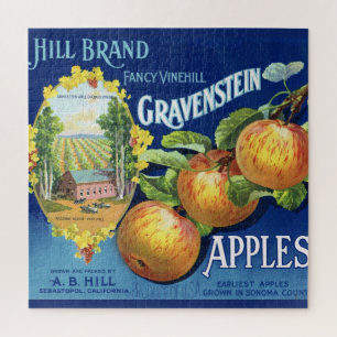 Puzzle de 20x20 pièces sur les pommes Gravenstein