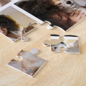 Puzzle de 5 photos en collage moderne (Côté)