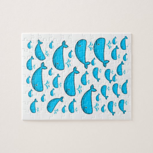Puzzle de baleine (Horizontal)