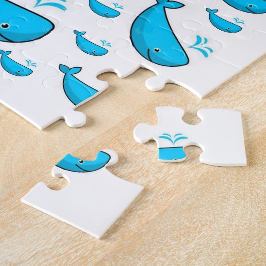 Puzzle de baleine (Côté)