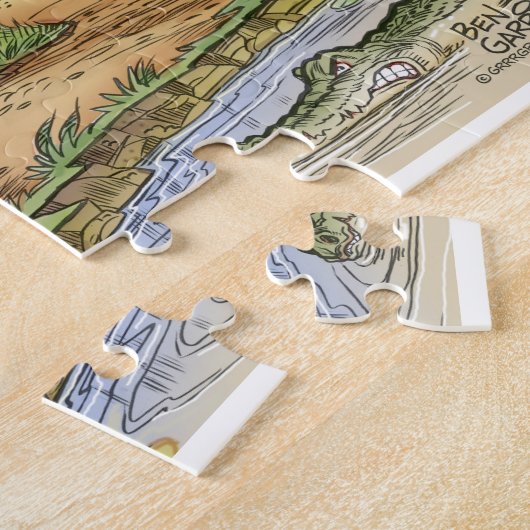 Puzzle de bande dessinée de garnison de Ben de (Côté)