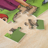 Puzzle de bande dessinée de Vikings (Côté)