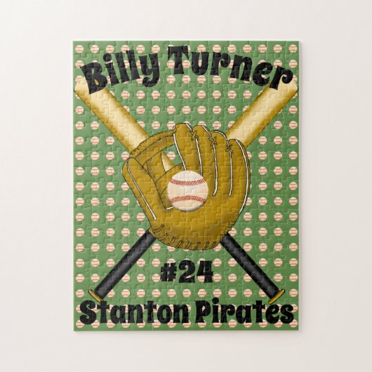 Puzzle de baseball (Vertical)