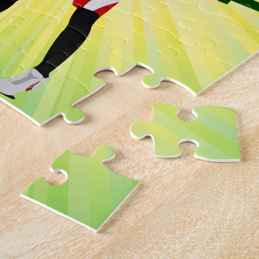 Puzzle de basket-ball (Côté)