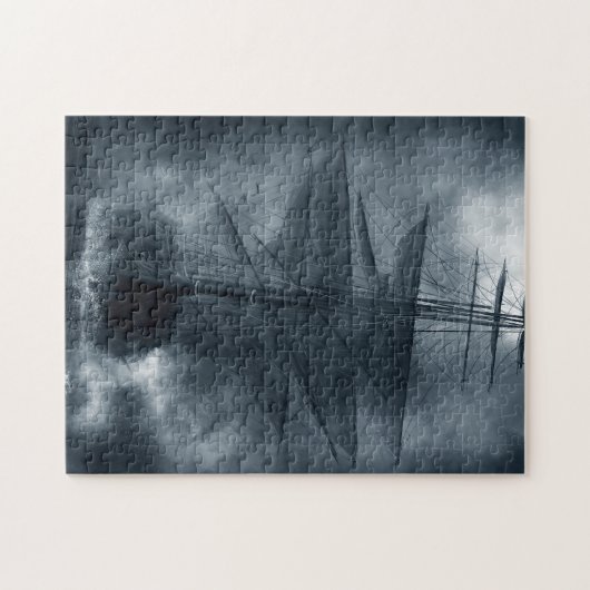 Puzzle de bateau de fantôme (Horizontal)