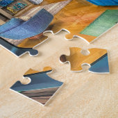 Puzzle de bateau de l'île tropicale (Côté)